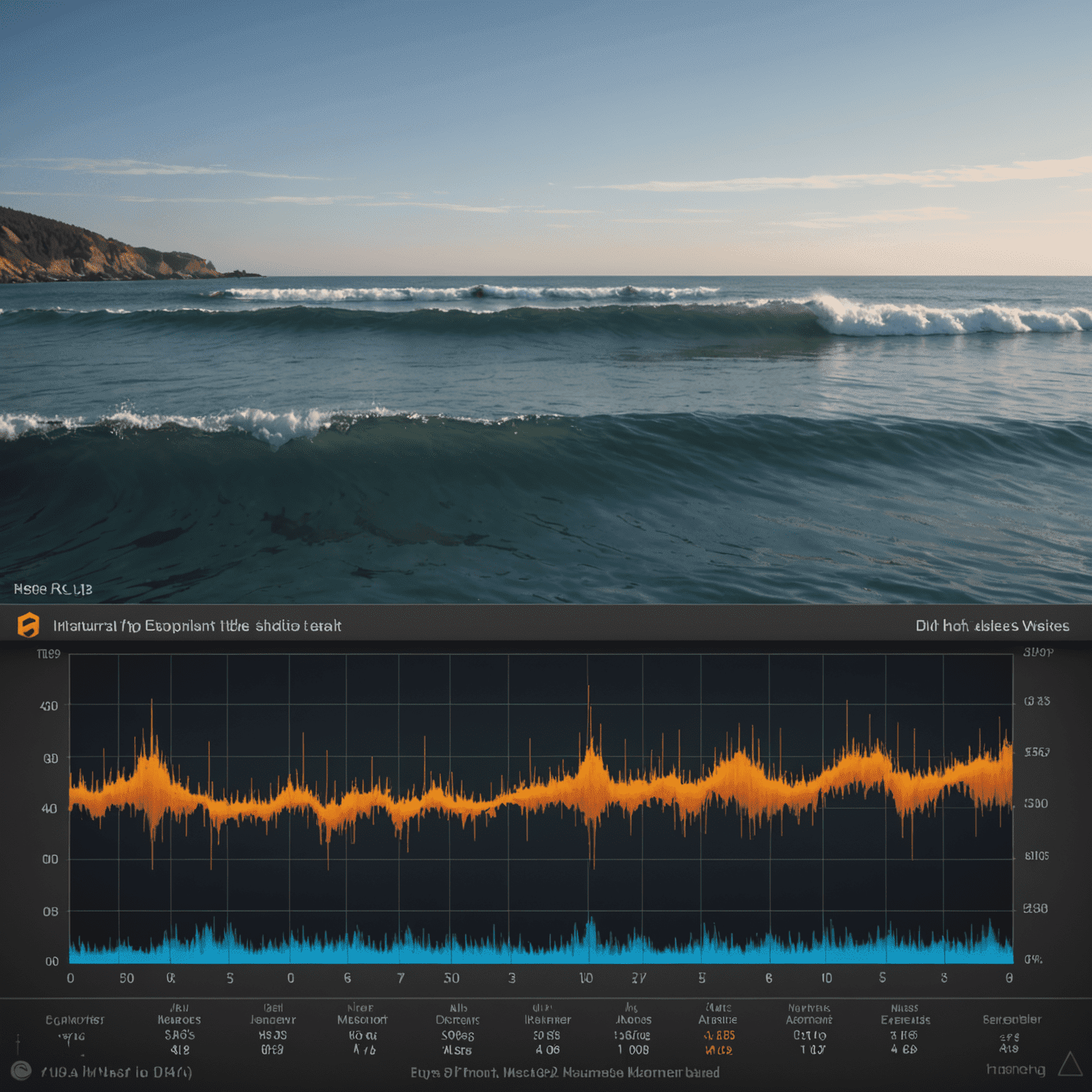 Comparación de ondas de audio antes y después de la mejora, mostrando una clara diferencia en calidad y claridad